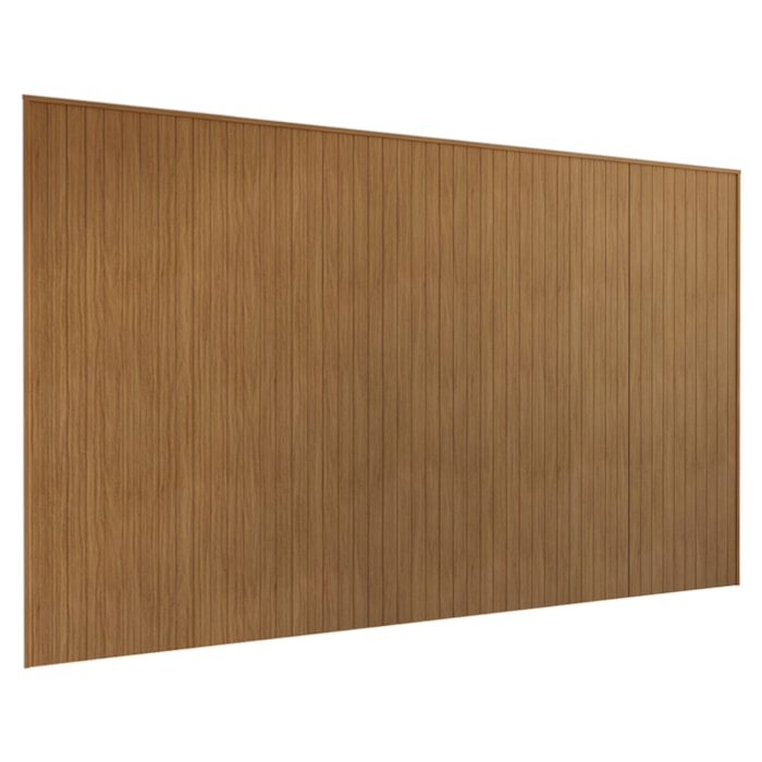 Cabeceira Painel Frisado Casal Queen Florença Cedro DCASA