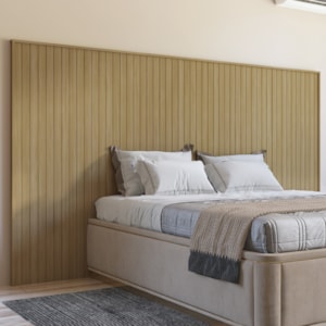 Cabeceira Painel Frisado King Florença Hannover DCASA