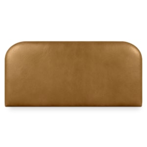 Cabeceira Painel Suspenso Casal 140 cm Alana Organica Corino Whiskey Artte