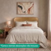 Cabeceira Painel Suspenso Casal 140 cm Alana Organica Corino Whiskey Artte