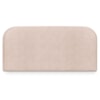 Cabeceira Painel Suspenso Casal 140 cm Alana Organica Linho Rose Artte