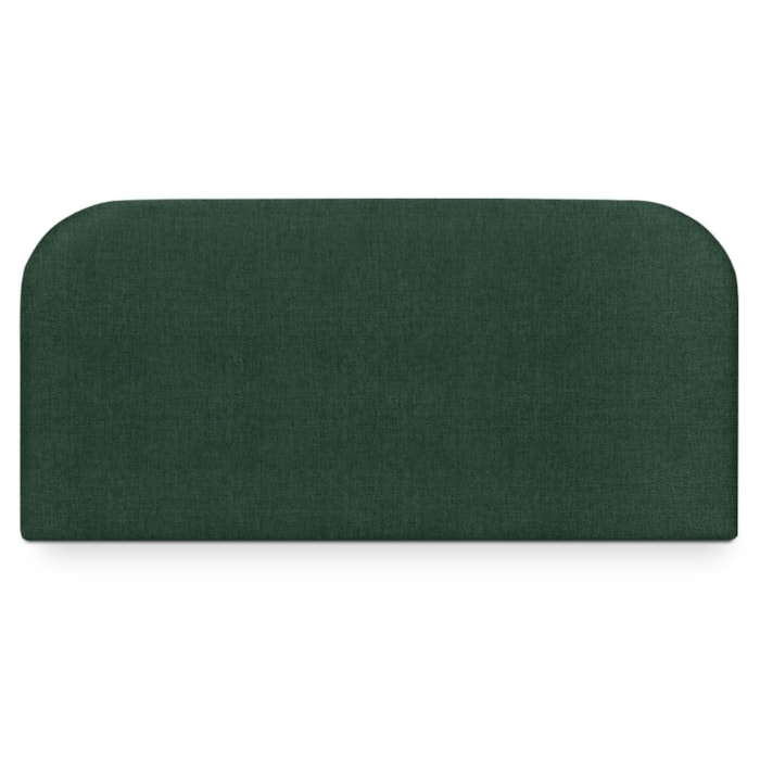 Cabeceira Painel Suspenso Casal 140 cm Alana Organica Linho Verde Musgo Artte