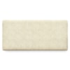 Cabeceira Painel Suspenso Casal 140 cm Luna Retangular Boucle Creme Artte