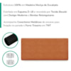 Cabeceira Painel Suspenso Casal 140 cm Luna Retangular Boucle Terracota Artte