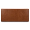 Cabeceira Painel Suspenso Casal 140 cm Luna Retangular Corino Avela Camel Artte