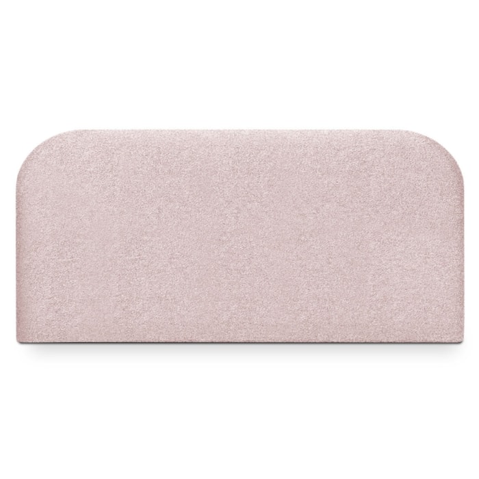 Cabeceira Painel Suspenso Casal 160 cm Alana Organica Boucle Rose Artte