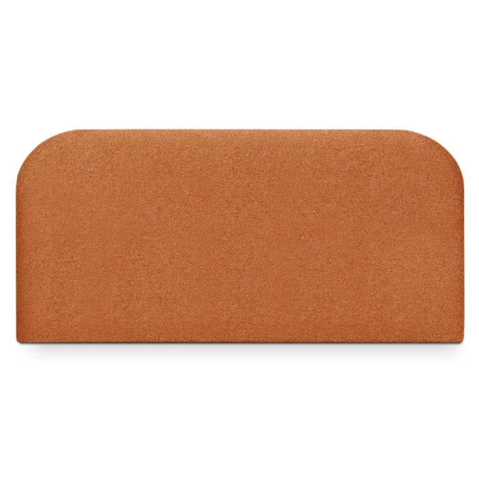 Cabeceira Painel Suspenso Casal 160 cm Alana Organica Boucle Terracota Artte