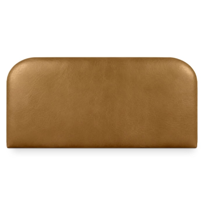 Cabeceira Painel Suspenso Casal 160 cm Alana Organica Corino Whiskey Artte