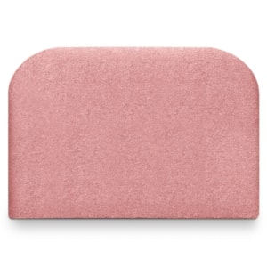 Cabeceira Painel Suspenso Solteiro 100 cm Alana Organica Boucle Rosa Artte