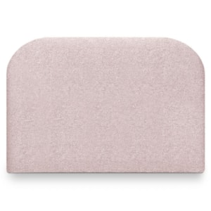 Cabeceira Painel Suspenso Solteiro 100 cm Alana Organica Boucle Rose Artte