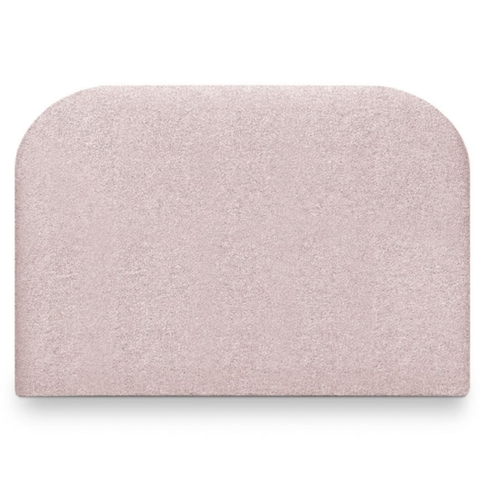 Cabeceira Painel Suspenso Solteiro 100 cm Alana Organica Boucle Rose Artte