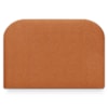 Cabeceira Painel Suspenso Solteiro 100 cm Alana Organica Boucle Terracota Artte