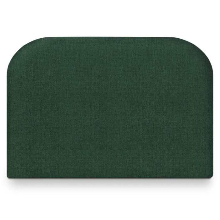 Cabeceira Painel Suspenso Solteiro 100 cm Alana Organica Linho Verde Musgo Artte