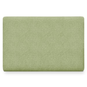Cabeceira Painel Suspenso Solteiro 100 cm Luna Retangular Boucle Oliva Artte