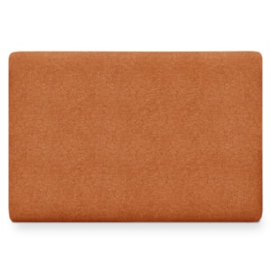 Cabeceira Painel Suspenso Solteiro 100 cm Luna Retangular Boucle Terracota Artte
