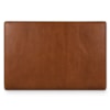 Cabeceira Painel Suspenso Solteiro 100 cm Luna Retangular Corino Avela Camel Artte
