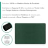 Cabeceira Painel Suspenso Solteiro 100 cm Luna Retangular Linho Verde Musgo Artte