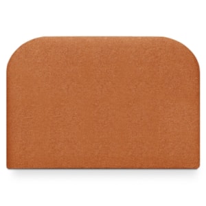 Cabeceira Painel Suspenso Solteiro 90 cm Alana Organica Boucle Terracota Artte
