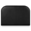 Cabeceira Painel Suspenso Solteiro 90 cm Alana Organica Corino Preto Artte