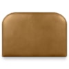 Cabeceira Painel Suspenso Solteiro 90 cm Alana Organica Corino Whiskey Artte