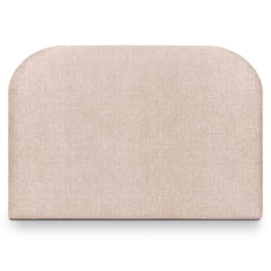 Cabeceira Painel Suspenso Solteiro 90 cm Alana Organica Linho Rose Artte