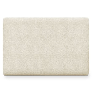 Cabeceira Painel Suspenso Solteiro 90 cm Luna Retangular Boucle Bege Artte