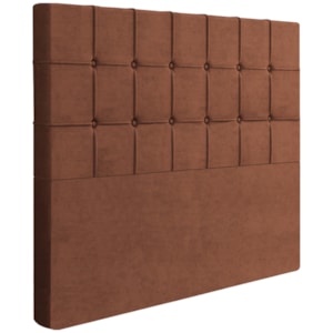 Cabeceira Queen 158 cm Lots Veludo Terracota Soon Cabeceira Queen 158 cm Lots Veludo Terracota Soon