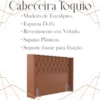 Cabeceira Queen 158 cm Toquio Veludo Terracota Soon