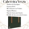 Cabeceira Queen 158 cm Veron Veludo Verde Soon
