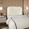 Cabeceira Queen 160 cm Com Frame Alana Corino Bege Artte