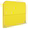 Cabeceira Queen 160 cm Com Frame Alana Suede Amarelo Artte