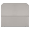 Cabeceira Queen 160 cm Com Frame Alana Suede Cinza Claro Artte