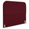 Cabeceira Queen 160 cm Com Frame Alana Suede Vinho Artte