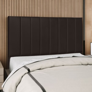 Cabeceira Queen 160 cm Com Frame Carla Corino Marrom Artte