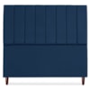 Cabeceira Queen 160 cm Com Frame Carla Suede Azul Marinho Artte