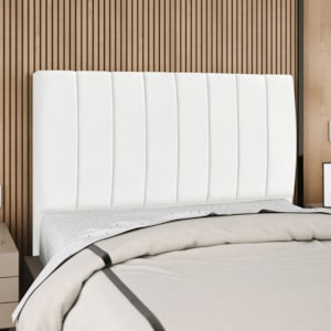 Cabeceira Queen 160 cm Com Frame Carla Suede Branco Artte