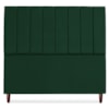 Cabeceira Queen 160 cm Com Frame Carla Suede Verde Artte