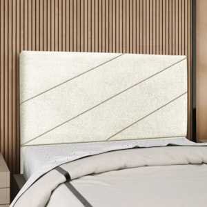 Cabeceira Queen 160 cm Com Frame Cristal Boucle Bege Artte