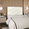 Cabeceira Queen 160 cm Com Frame Cristal Boucle Bege Artte