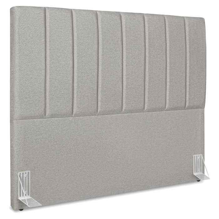 Cabeceira Queen 160 cm Com Frame Dalia Linho Cinza Artte