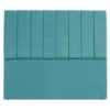 Cabeceira Queen 160 cm Com Frame Dalia Suede Azul Turquesa Artte