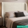 Cabeceira Queen 160 cm Com Frame Imperial Boucle Bege IMPO