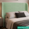 Cabeceira Queen 160 cm Com Frame Imperial Boucle Oliva IMPO