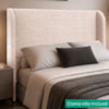Cabeceira Queen 160 cm Com Frame Imperial Boucle Rose IMPO