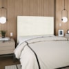 Cabeceira Queen 160 cm Com Frame Luna Boucle Bege Artte