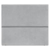 Cabeceira Queen 160 cm Com Frame Luna Boucle Cinza Artte