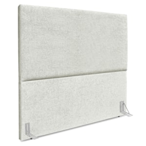 Cabeceira Queen 160 cm Com Frame Luna Boucle Cinza Claro Artte