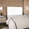 Cabeceira Queen 160 cm Com Frame Luna Corino Branco Artte