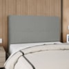 Cabeceira Queen 160 cm Com Frame Luna Linho Cinza Escuro Artte