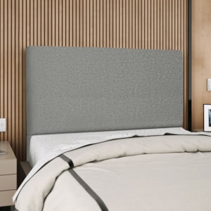 Cabeceira Queen 160 cm Com Frame Luna Linho Cinza Escuro Artte